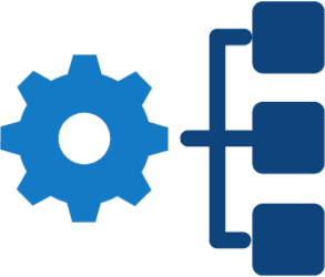 Remote Support: "Secure remote IT support services icon"