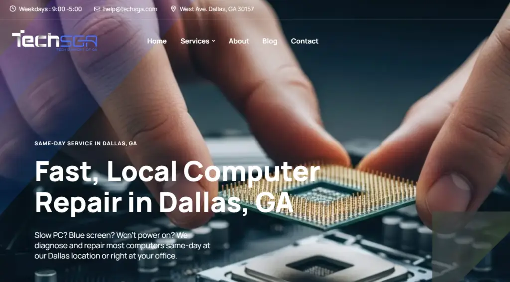 Computer Repair Local Technicians, New TechSGA,